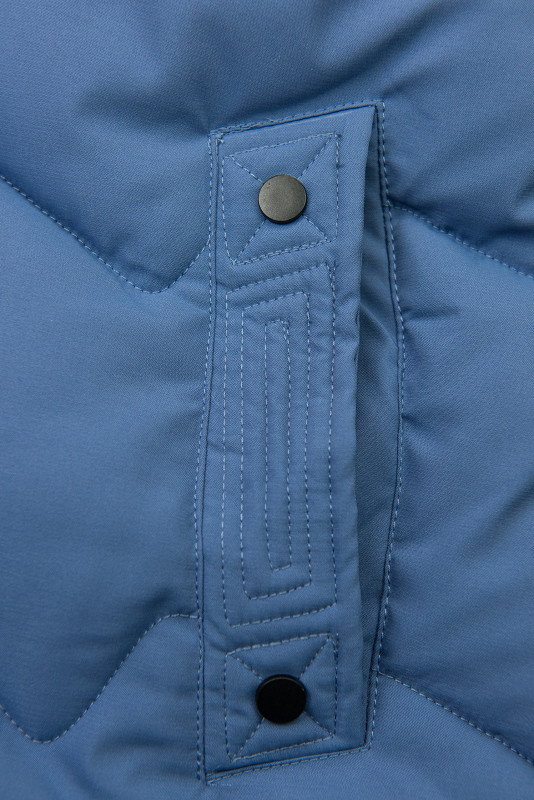 Winterjacke mit Kapuze SNOW Blau