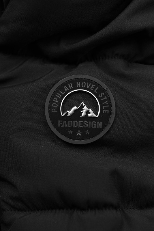 Winterjacke mit Kapuze SNOW Schwarz