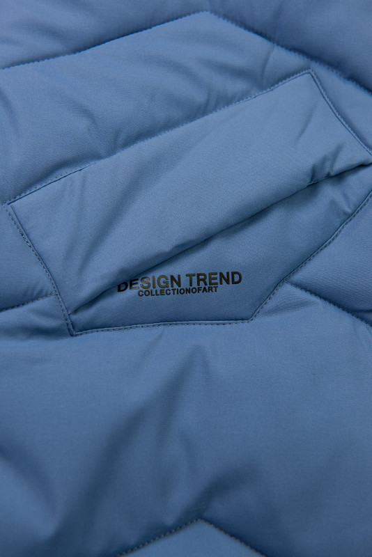 Winterjacke mit Kapuze FROST Blau