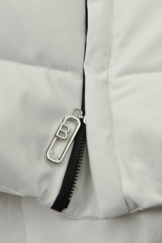 Winterjacke mit Kapuze FROST Weiß