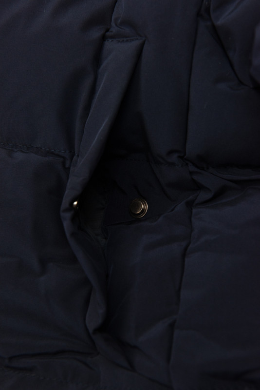 Langjacke extra warm in dunkelblau