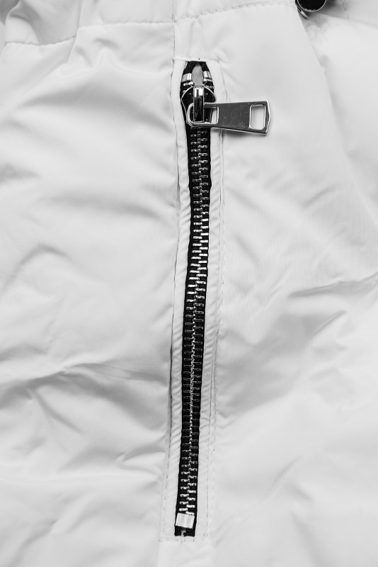 Leichte Übergangsjacke weiß