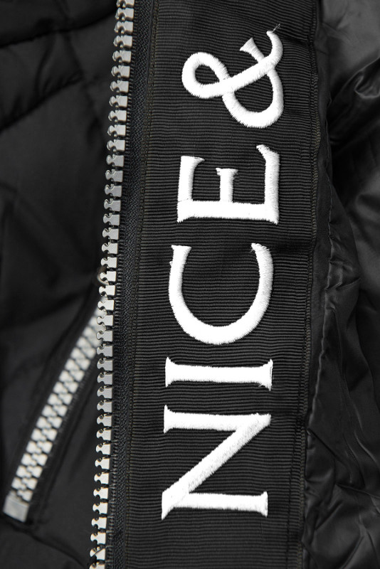 Leichte Steppjacke schwarz