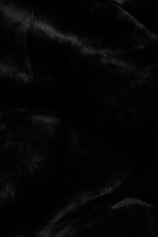 Steppjacke für Mädchen mit Kapuze Schwarz