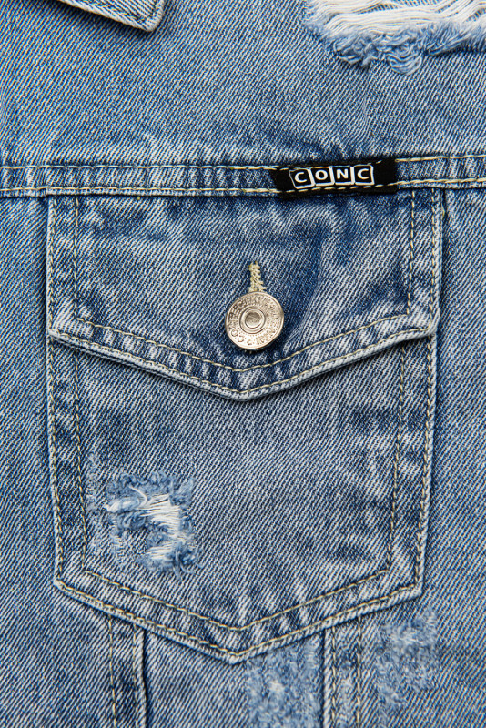 Oversized Jeansjacke