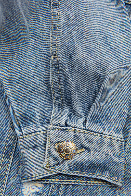 Oversized Jeansjacke
