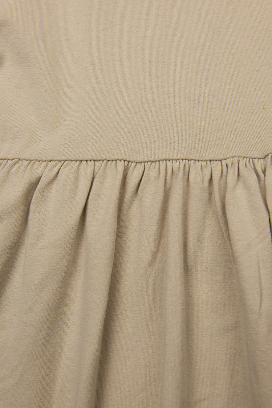 A-Linien-Kleid Beige