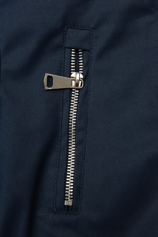 Parka mit abnehmbarem Teddyfutter dunkelblau