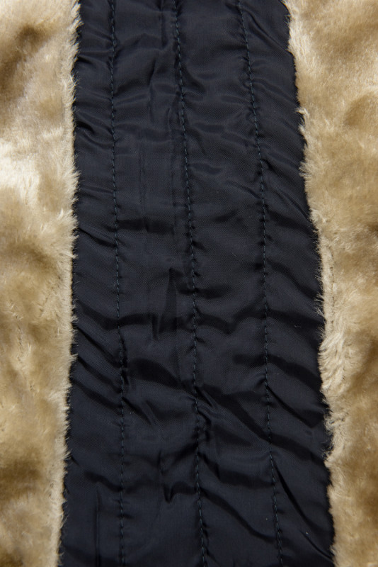 Parka mit abnehmbarem Teddyfutter dunkelblau