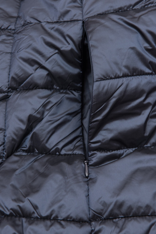 Wendejacke mit Teddyfell marineblau