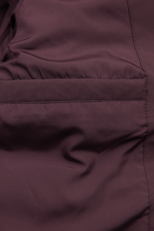 Pflaumenlila Damen-Winterjacke mit Kapuze STORM