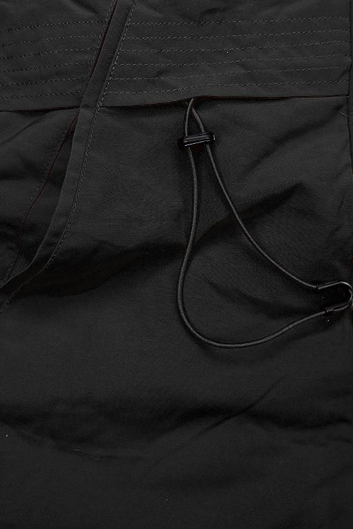 Winter Wendejacke schwarz/gelb