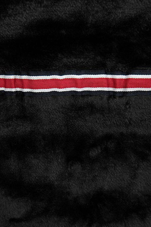 Winter Steppmantel grau/schwarz