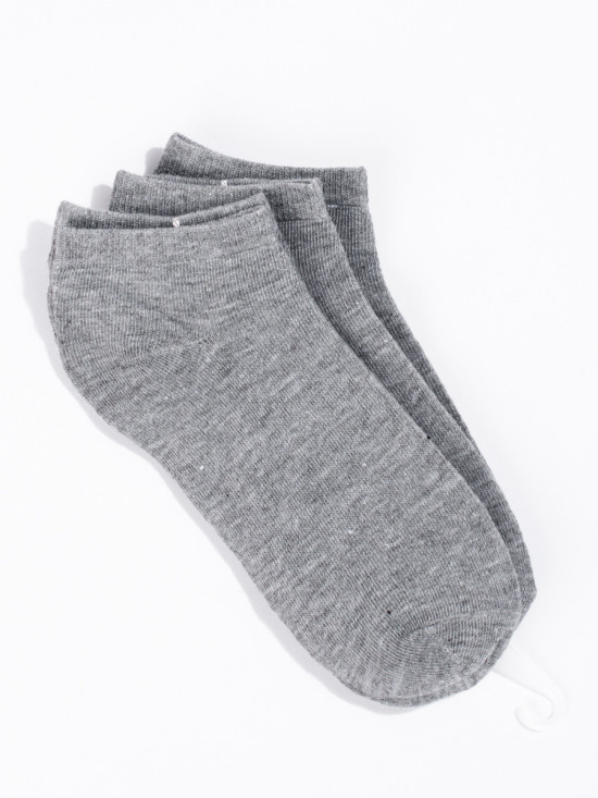 Damensocken Grau 3-Pack