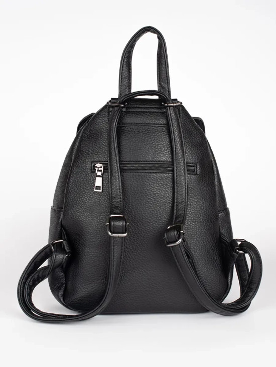 Klassischer schwarzer Damenrucksack