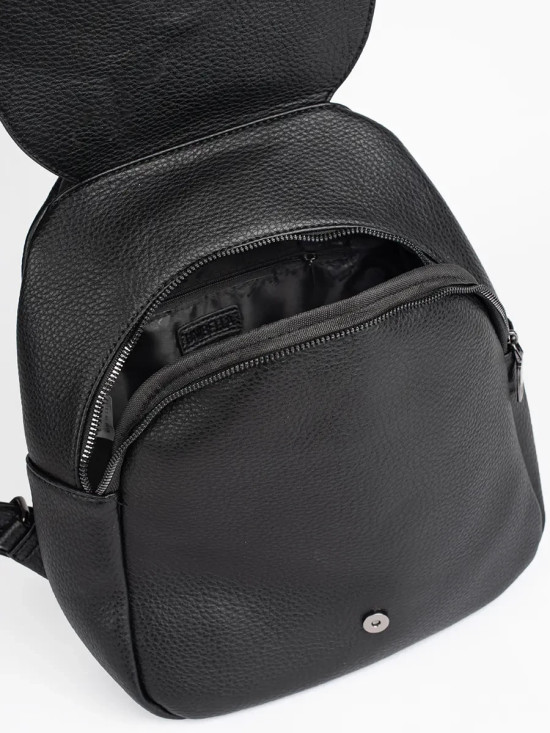 Klassischer schwarzer Damenrucksack