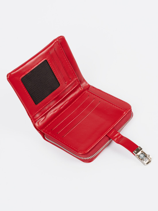 Elegante rote Damenbörse