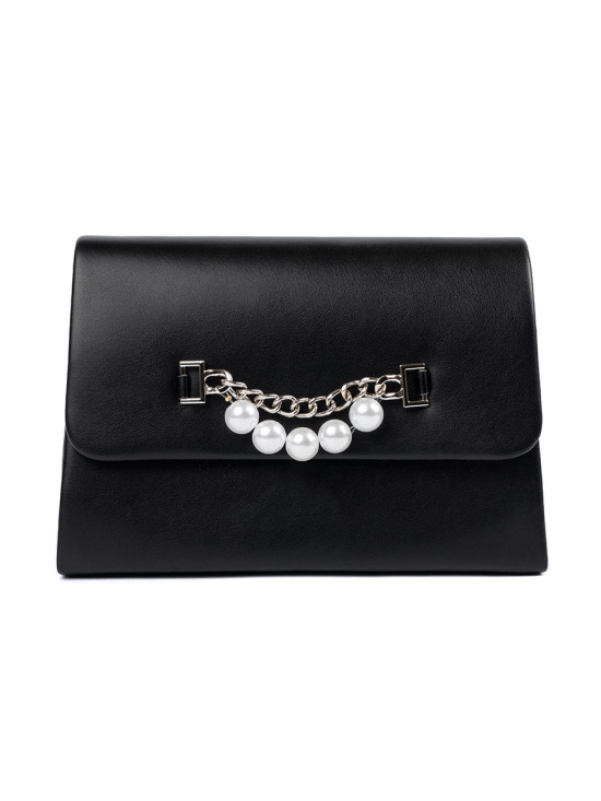 Elegante schwarze Handtasche