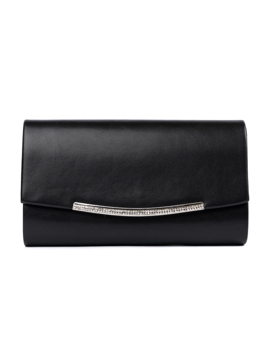 Elegante schwarze Handtasche mit Kette