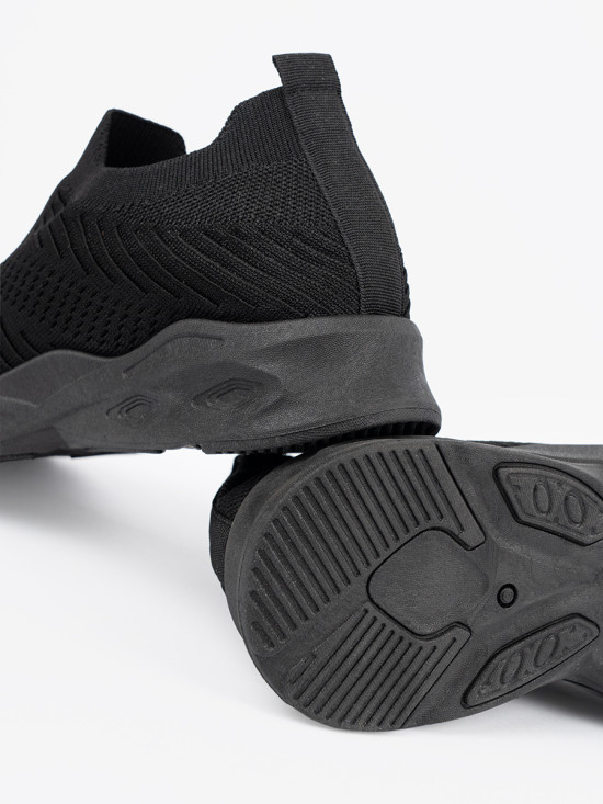 Schwarze Sneakers LIBERO