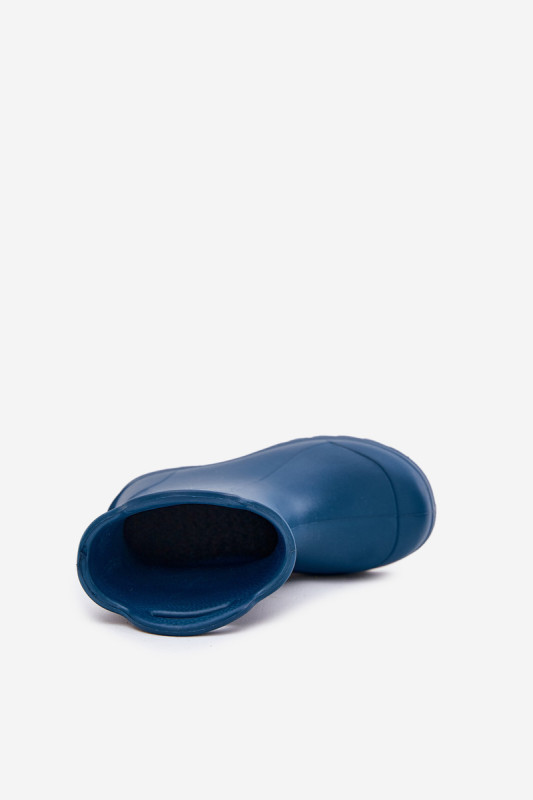 Blaue Kinder-Gummistiefel aus Schaumstoff