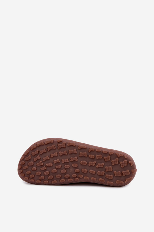 Barefoot-Mokassin aus echtem Wildleder, braun