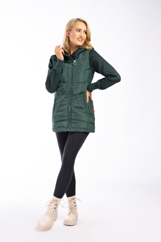 Extra-warme Sweatjacke Schwarz