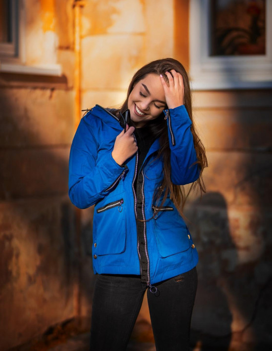 Übergangsparka grün