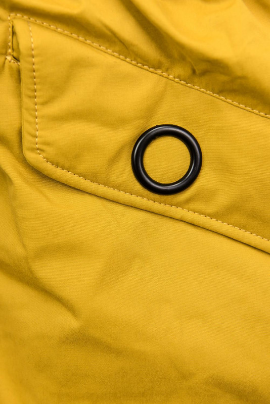 Parkajacke für Herbst/Winter von LHD gelb
