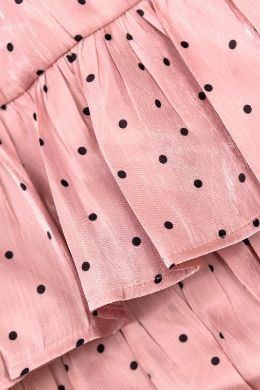 Rock mit Punkten rosa