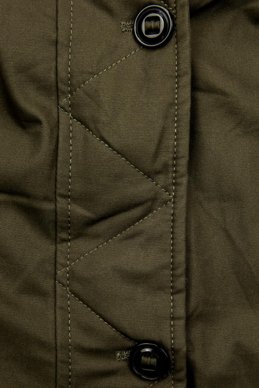 Wende-Parka für Winter khaki