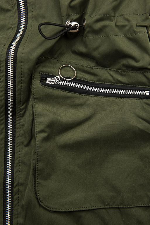 Übergangsparka grün