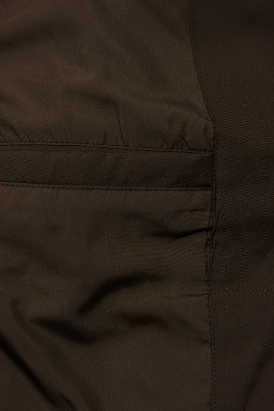 Damen-Winterjacke mit Kapuze DESIGN Braun