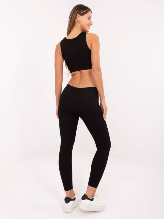 Schwarzes Sportset FOR FITNESS