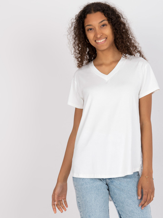 Elegante Bluse mit V-Ausschnitt