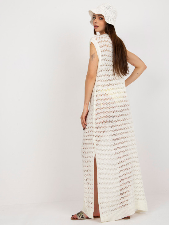 Oversize Maxi Kleid in Ecru
