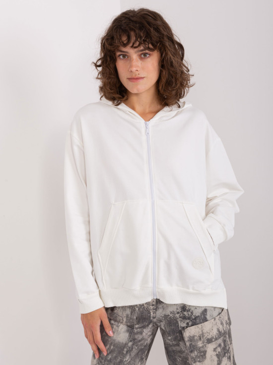 Ecru Damen Hoodie mit Kapuze