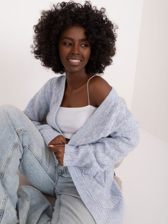 Stylischer Cardigan in Hellblau