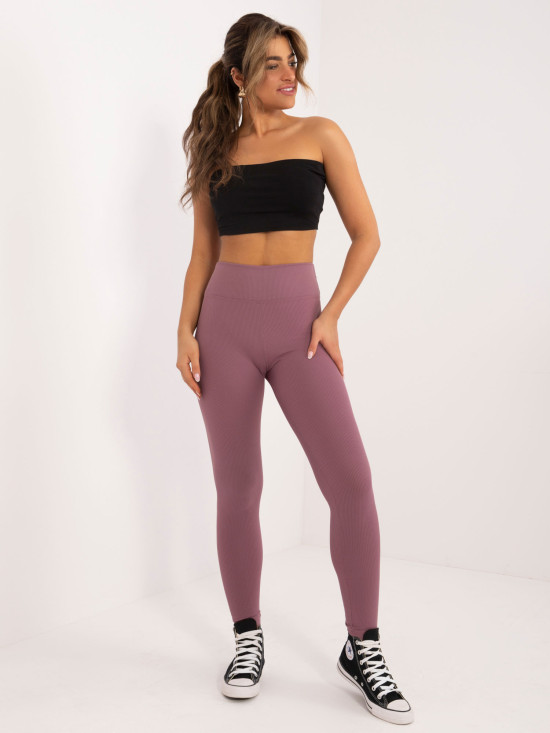 Stylische Leggings in Dunkelrosa