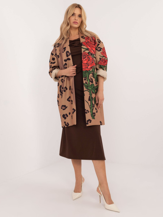 Übergangsjacke in Camel