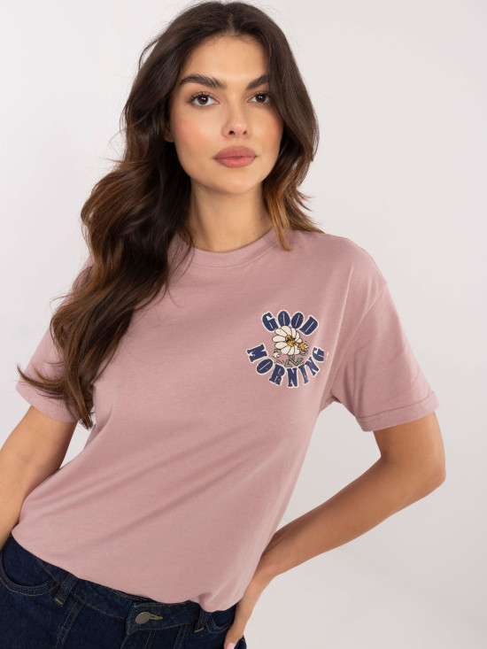 Stylische Bluse in Dunkelrosa