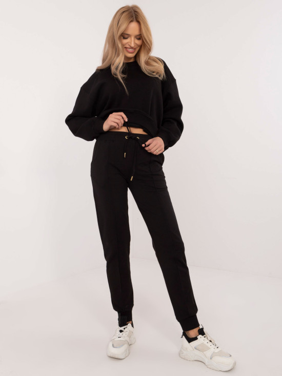 Stylische schwarze Sporthosen