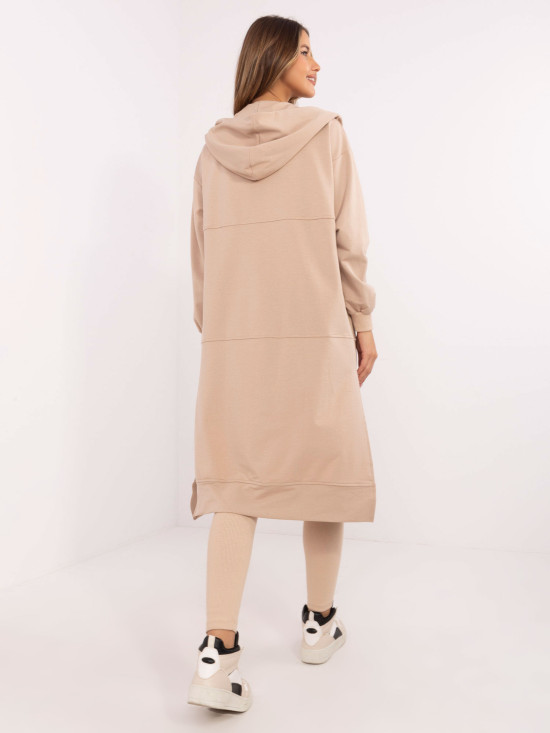 Beige Komplett mit langen Ärmeln