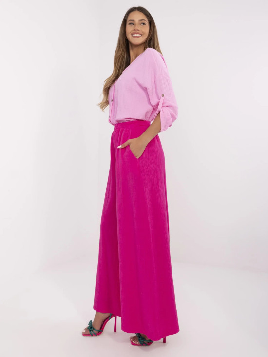 Stylische Palazzo-Hosen in Pink