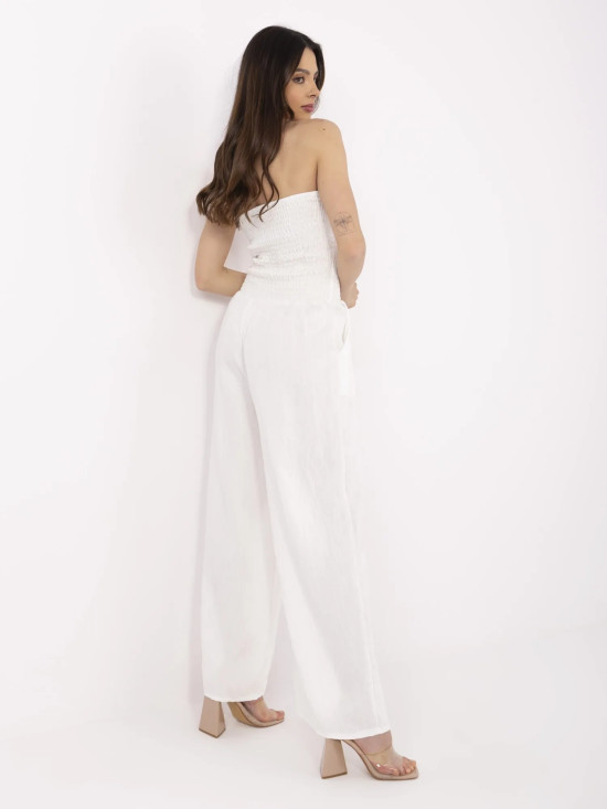 Eleganter ecru Jumpsuit