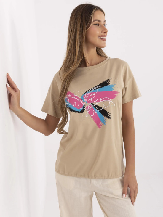 Stylisches T-Shirt mit Applikation
