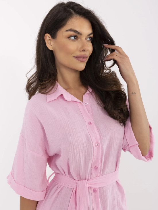 Kombination in hellrosa