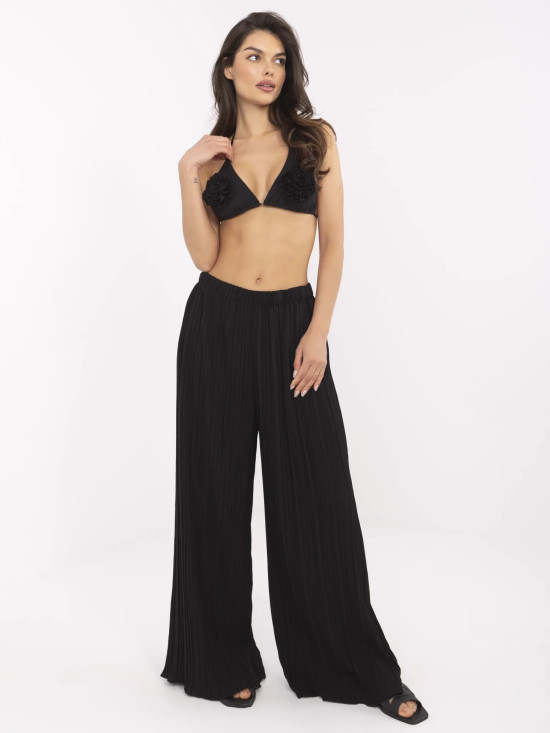 Stylische schwarze Hose