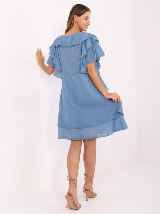 Oversize Kleid in Dunkelblau