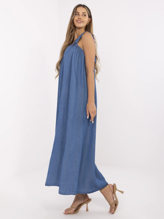 Maxi Oversize Kleid in Dunkelblau